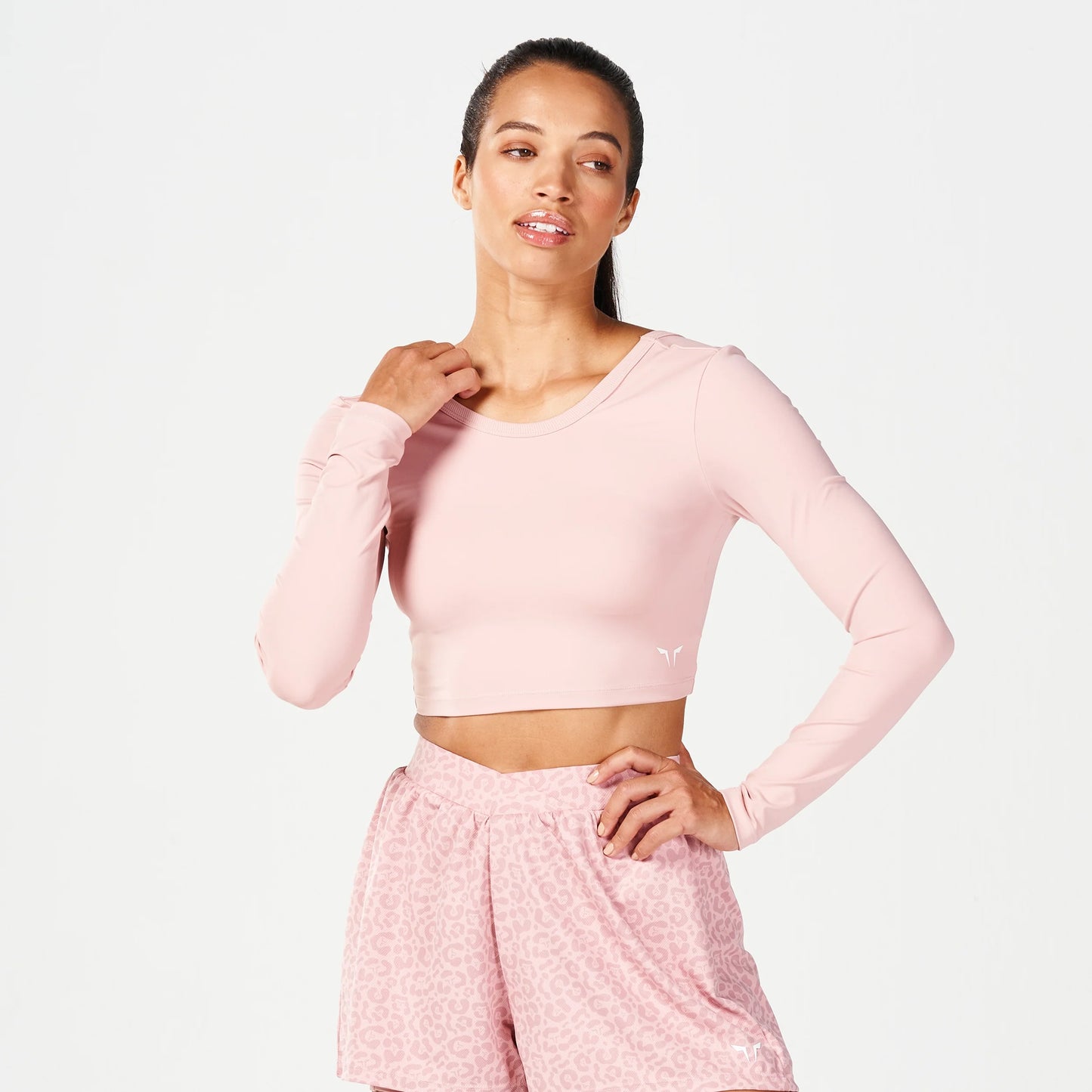 بلوزة واريور 2.0 قصيرة - موف فاتح