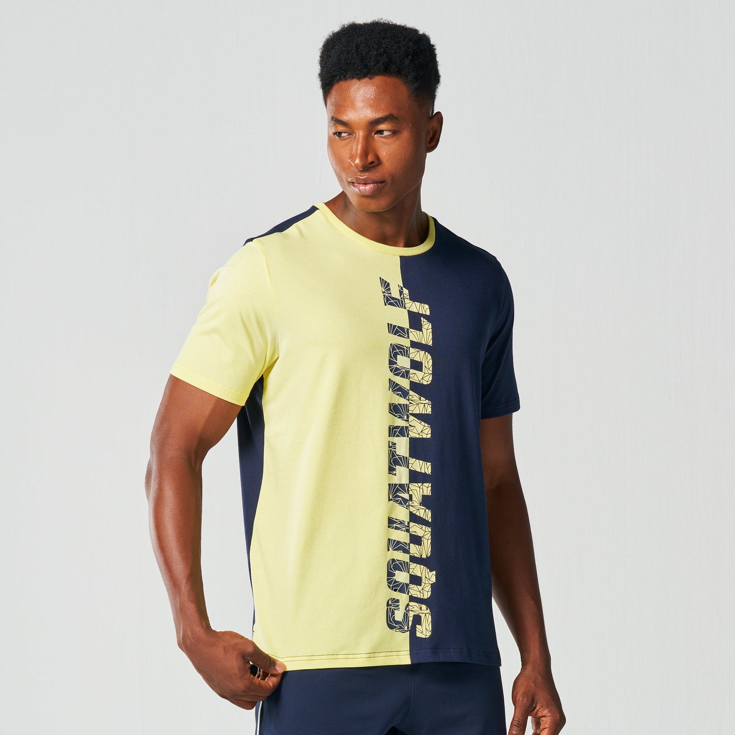 Split Logo T-shirt - Lemonade