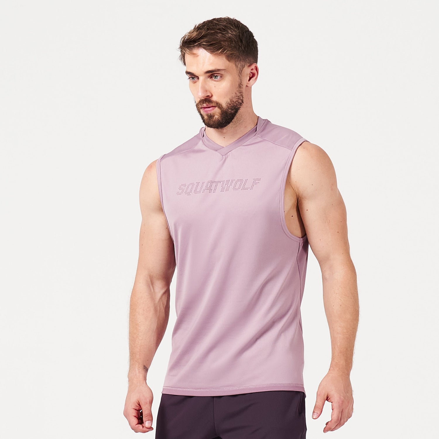 squatwolf-gym-wear-hype-tank-white-with-black-panel-stringer-vests-for-men