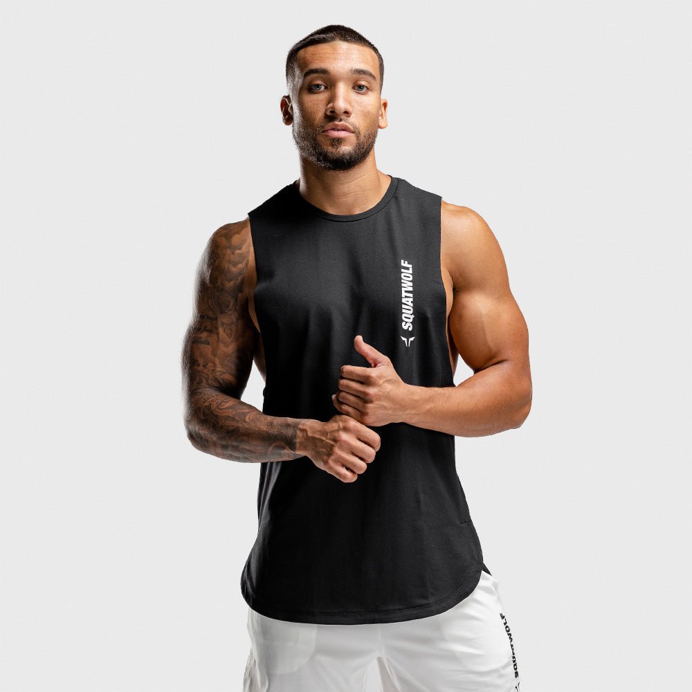 squatwolf-gym-wear-warrior-cut-off-stringer-black-workout-stringer-vests-for-men